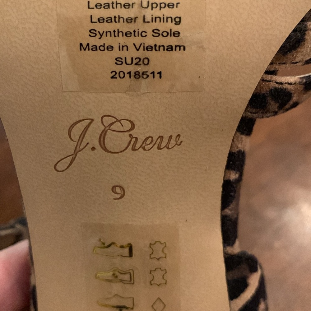 Jcrew leopard heel - Picture 4 of 4